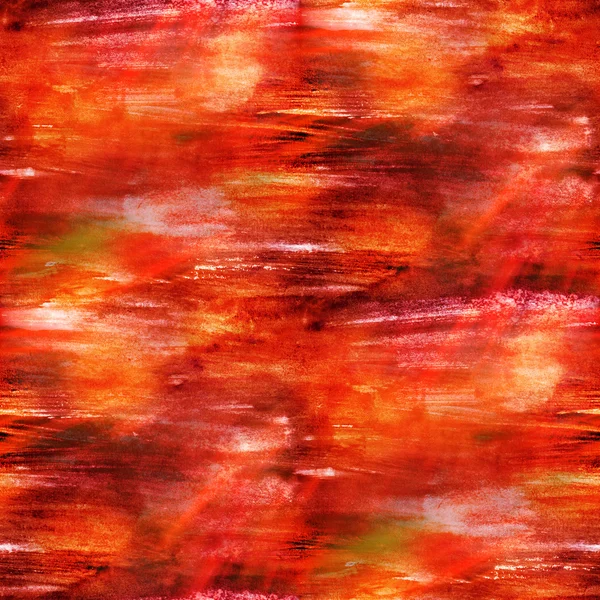 赤い背景のシームレスな水彩画テクスチャ — ストック写真