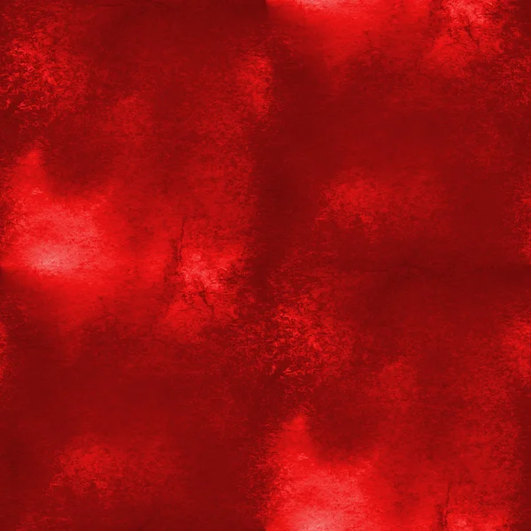 シームレスな背景水彩画テクスチャ赤抽象的な用紙の色 — ストック写真