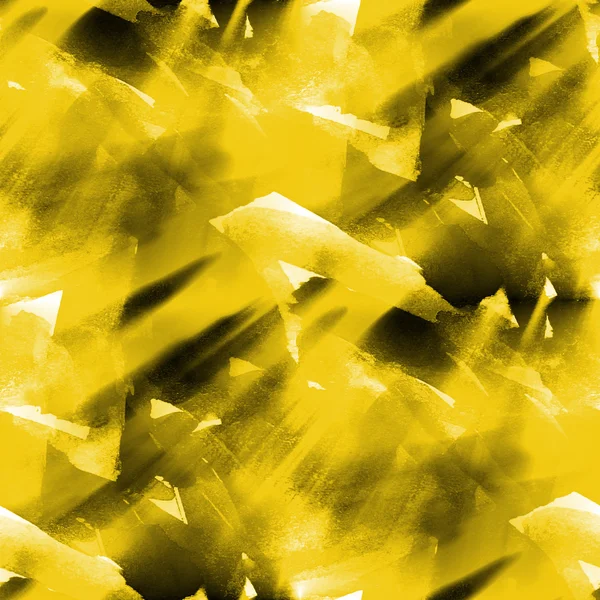 Sfondo senza cuciture giallo acquerello texture astratto carta co — Foto Stock