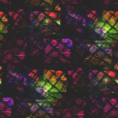 soyut vintage mor, sarı avant-garde suluboya sorunsuz