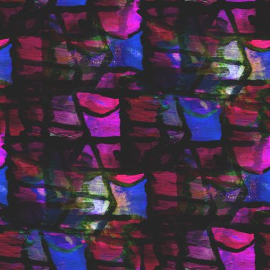 soyut vintage kırmızı, mavi avant-garde, suluboya kesintisiz metin