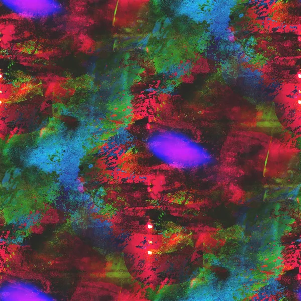 Textura abstrata vermelho, azul arte água cor sem costura fundo w — Fotografia de Stock