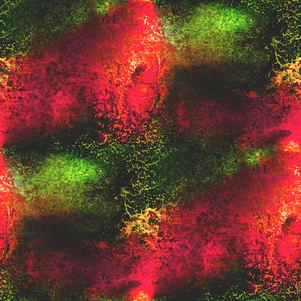 Абстрактний акварель, і зелено-червоне мистецтво безшовна текстура рука па — стокове фото