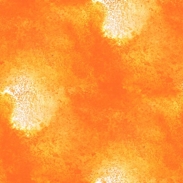 Acuarela abstracta y arte naranja textura sin costuras mano, pintar — Foto de Stock