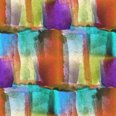 Resim suluboya kesintisiz mavi Kübizm arka plan