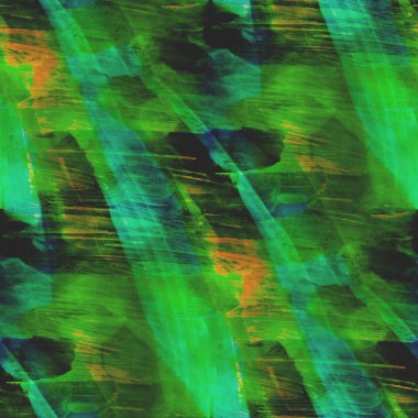 sanat yeşil, sarı avant-garde el boya arka planda kesintisiz wal