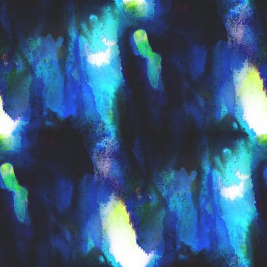 mavi sanat avant-garde el boya arka planda kesintisiz duvar kağıdı, wa
