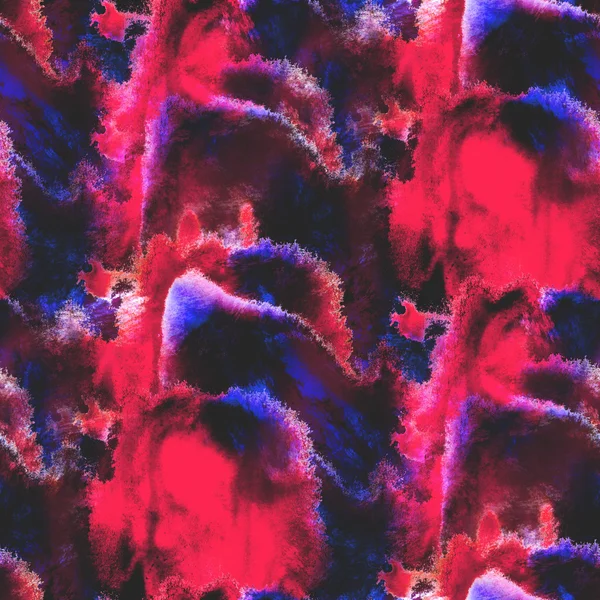 Художественный ручной красный, фиолетовый цвет фона бесшовные обои водный — стоковое фото