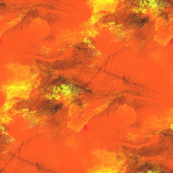 Pomarańczowy sztuka tekstura, akwarela — Zdjęcie stockowe