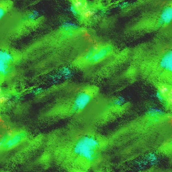 Kunst grün nahtlose Textur, Hintergrund Aquarell — Stockfoto