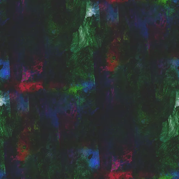 Imagem de paleta de textura azul, moldura verde estilo gráfico watercol — Fotografia de Stock