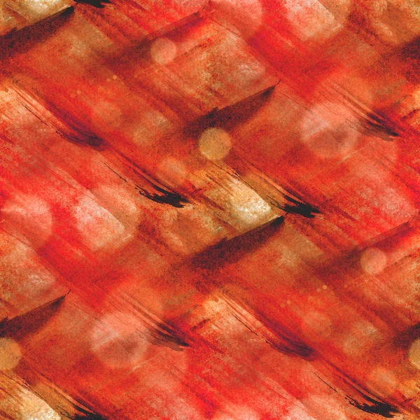 Art avant-garde hand brown paint background seamless wallpaper w — Stock Photo, Image