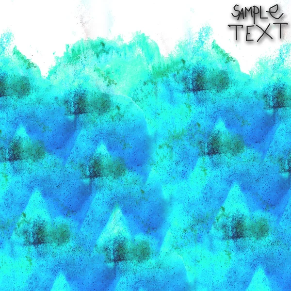 Tekstura bezszwowe palety obraz rama styl graficzny niebieski waterc — Zdjęcie stockowe