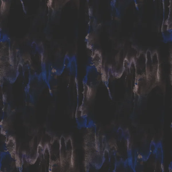 Grap de cadre de palette de concept sans couture bleu texturé, noir — Photo