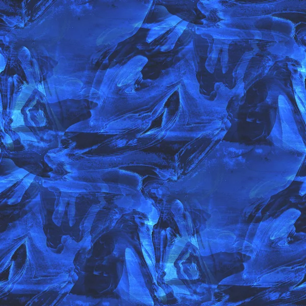 Kunst blau nahtlose Textur Hintergrund Aquarell — Stockfoto
