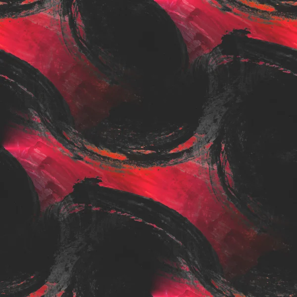 Telaio tavolozza stile grafico rosso, nero senza cuciture texture immagine — Foto Stock