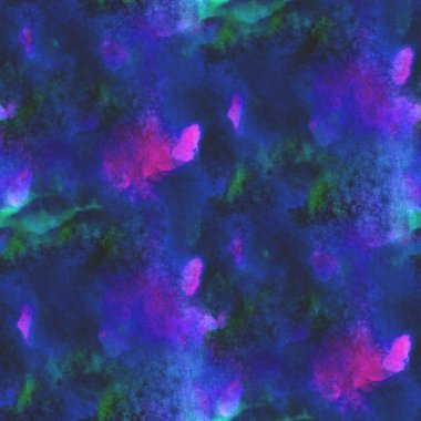 Graphic frame style palette blue, green, purple seamless picture