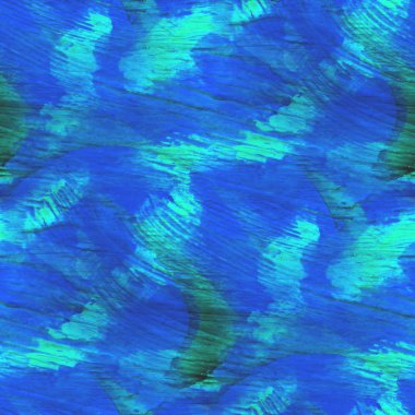 arka plan mavi turuncu süsleme suluboya resim sorunsuz doku