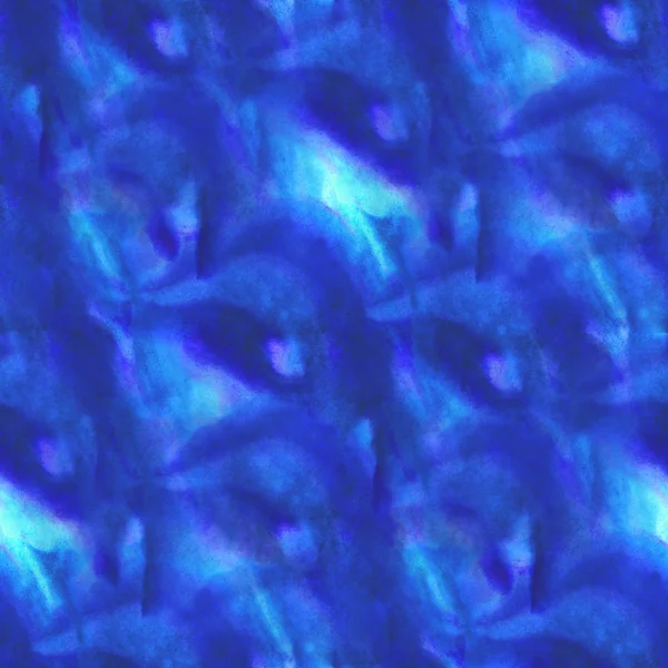 Obra de arte azul artista paleta imagem moldura gráfico sem costura estilo — Fotografia de Stock
