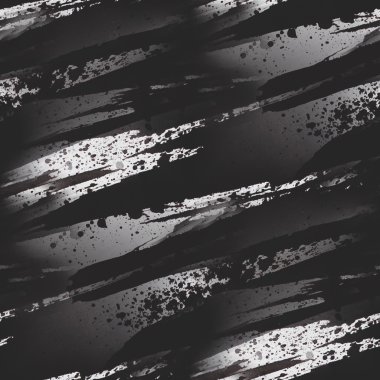 Resim paleti çerçeve grafik siyah Dikişsiz tarzı doku su