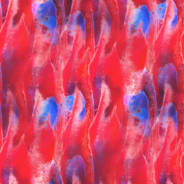 Texture watercolor red, blue seamless — Stock Photo, Image