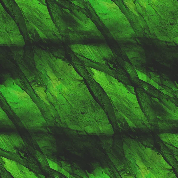 Fond vert aquarelle art texture transparente pinceau abstrait — Photo