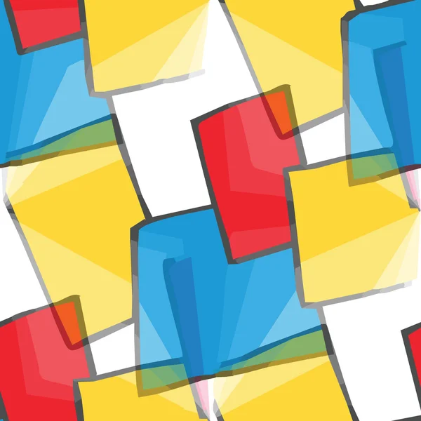 Smidig konsistens (eps 8) USA: röd, blå, gul gamla backg — Stock vektor