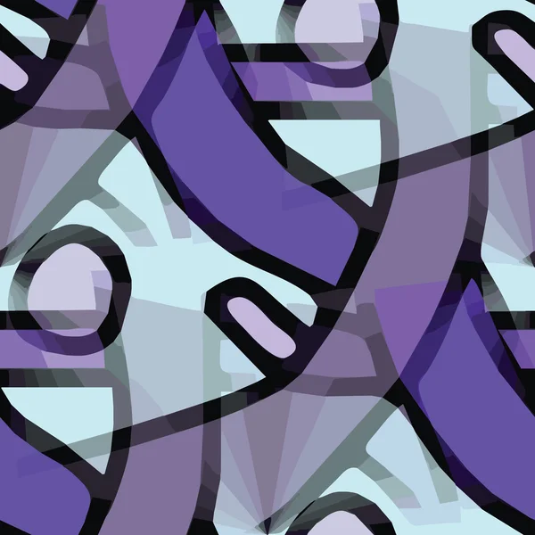 シームレス テクスチャ青、紫 (eps 8) アメリカ古代背景 — ストックベクタ