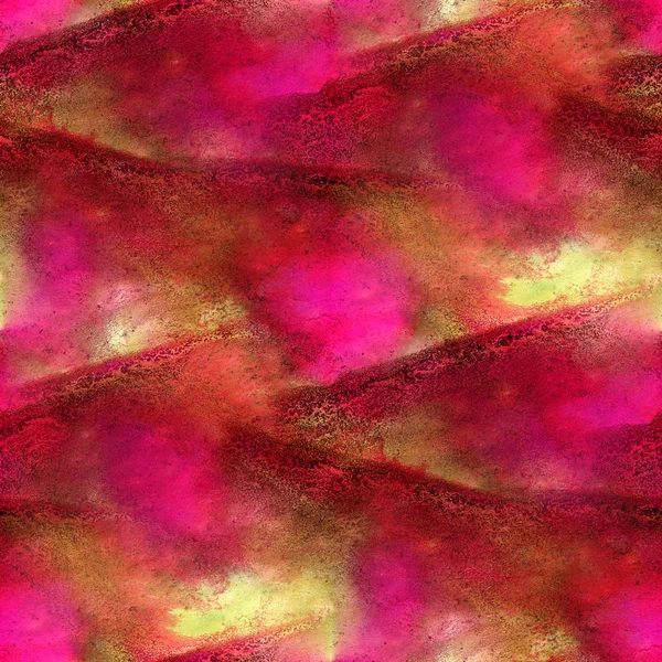 Schilderen van rood, geel papier kleurrijke patroon water textuur abstract — Stockfoto
