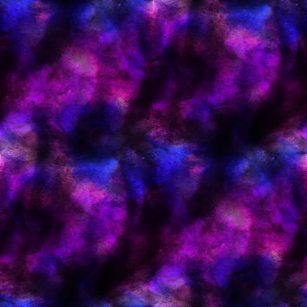 Peinture bleu, violet motif coloré texture de l'eau couleur abstraite — Photo