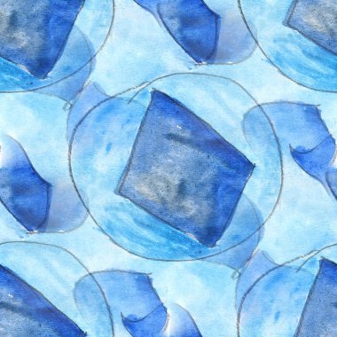 mavi renkli desen su doku boya renk seamles