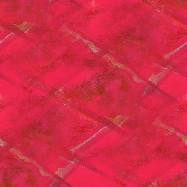 Patrón colorido agua textura roja pintura color abstracto inconsútil — Foto de Stock