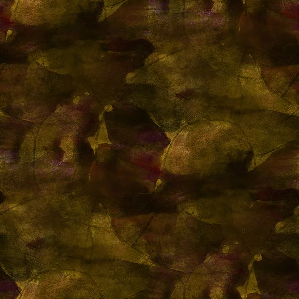 Barevný vzor vody textury malování abstraktní barvy hnědá seamle — Stock fotografie
