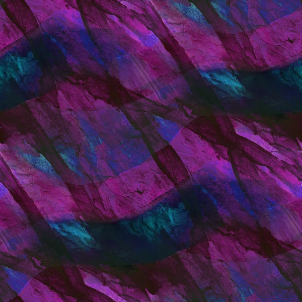 Kleurrijke patroon water textuur verf abstracte paarse, blauwe kleur — Stockfoto