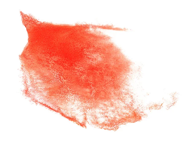 Abstrakt röd ritning stroke bläck akvarell pensel vatten färg spl — Stockfoto