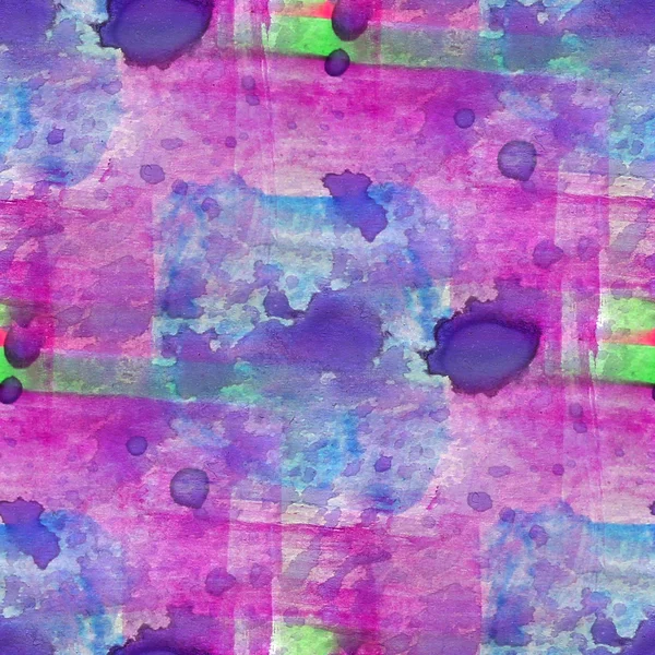 Kolorowy wzór woda zielony, fioletowy tekstury malowania streszczenie colo — Zdjęcie stockowe