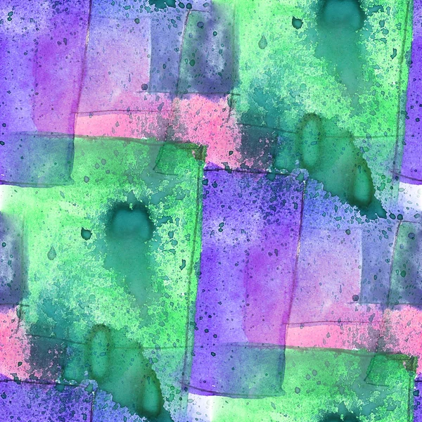 Colorful pattern water texture paint purple, green abstract colo — Stock Photo, Image