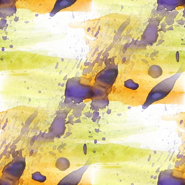 Patrón colorido textura del agua púrpura, pintura amarilla col abstracto —  Fotos de Stock