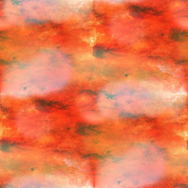 Coloré orange motif eau texture peinture couleur abstrait seaml — Photo