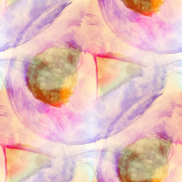Pintar padrão colorido textura da água cor abstrata roxo, gritar — Fotografia de Stock
