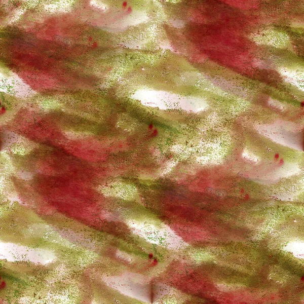 Краска красочный узор воды текстура зеленый, коричневый абстрактный цвет — стоковое фото