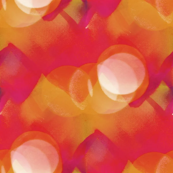 ボケ味のカラフルなパターンの水の赤、黄色のテクスチャ ペイント抽象 — ストック写真