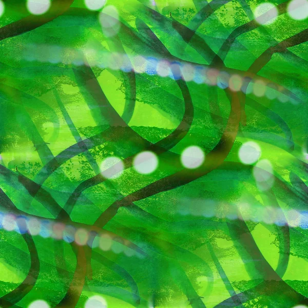 Bokeh kleurrijke patroon water textuur verf abstracte naadloze wat — Stockfoto