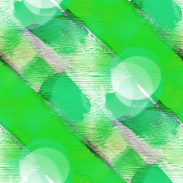 Bokeh vert motif coloré texture de l'eau peinture couture abstraite — Photo