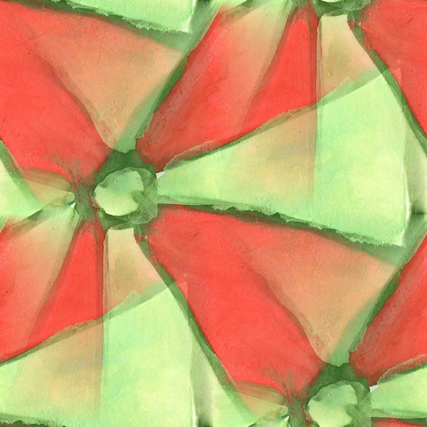 America antico ornamento disegno usa colorato verde, modello rosso — Foto Stock