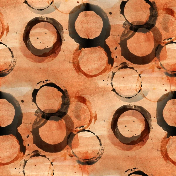 Grunge 古棕色装饰画美国炫彩花纹瀑布 — 图库照片