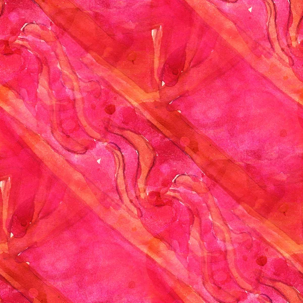 パターン デザイン ピンクのシームレスな水彩画テクスチャ背景 wallp — ストック写真