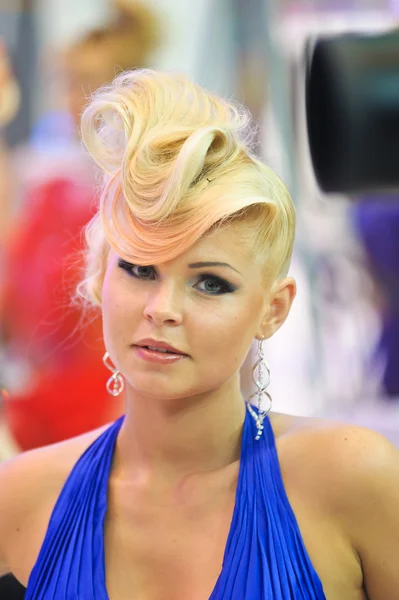 Hairdressing contest — Stock Photo, Image