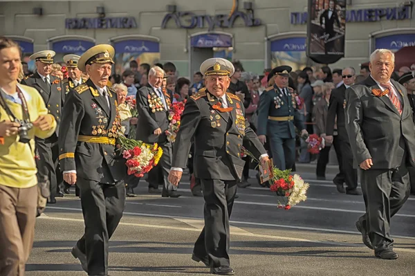 Győzelem-parade 2012 — Stock Fotó