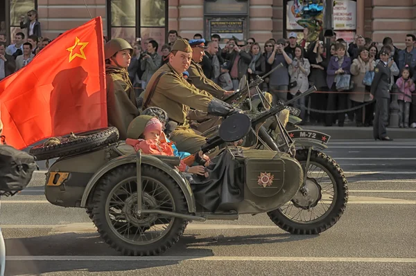 Victory parade 2012 — Stock Photo, Image